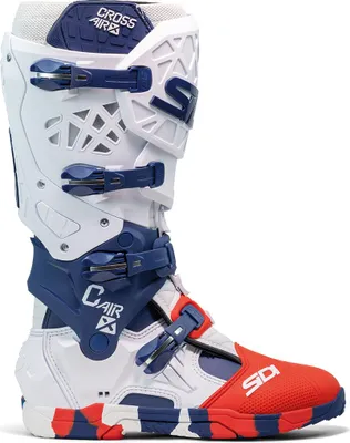 Image de Sidi Crossair X BLANC MARINE ROUGE