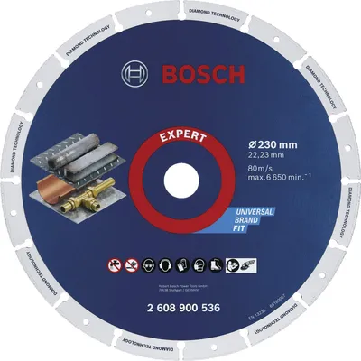 Image de Disque diamant Métal Expert BOSCH Ø230 mm - 2608900536