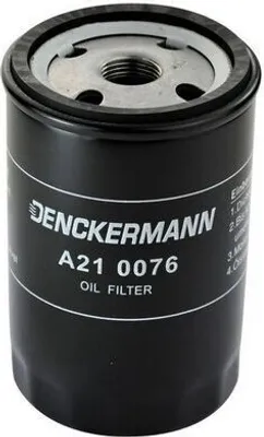 Produktbild von Ölfilter DENCKERMANN A210076 Anschraubfilter passend für MERCEDES-BENZ 190 (W201) Stufenheck (W124) SL (R129) S-Klasse Limousine (W126) W124 T-modell
