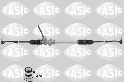Produktbild von SASIC 7376033 Lenkgetriebe für HYUNDAI ix20 (JC)