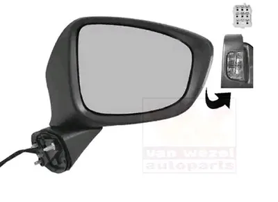 Obrázok produktu pre Van Wezel vonkajšie zrkadlo pravé pre Mazda Cx-5