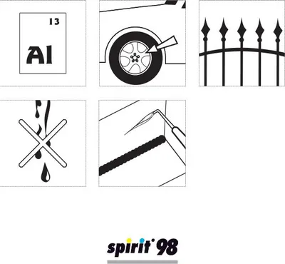 Obrázek produktu pro Hliník ve spreji SPIRIT 98 - spray 400 ml