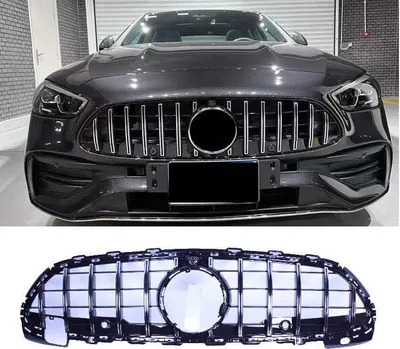 Produktbild von Kühlergrill für Mercedes C Klasse W206 Panamericana Optik Chrom