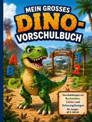 Produktbild von Das große Dino-Vorschulbuch
