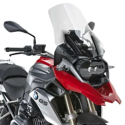Zdjęcie produktu dla Szyba przednia Givi 5108DTG przezroczysta, 550 mm x 445 mm, z ABE do różnych modeli BMW