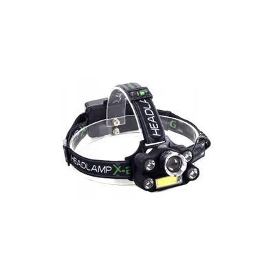 Obrázek produktu pro Čelovka CREE 1 x XM-L T6 + 4 x silný Q5 bílý + 1 x silný COB + ZOOM pásek