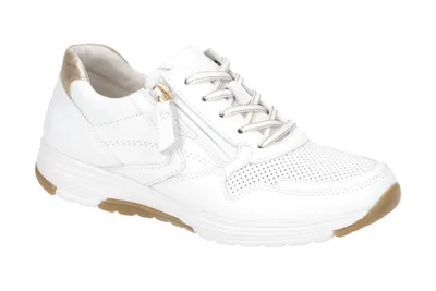 Immagine prodotto di Gabor ROLLINGSOFT scarpe da donna - scarpe da ginnastica sportive stringate bianche per il tempo libero NUOVO