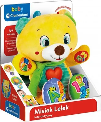Zdjęcie produktu dla Clementoni Misiek Lelek 2.0 - Zabawny przyjaciel do odkrywania nauki i przygód!