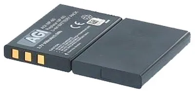Zdjęcie produktu dla Akumulator do aparatu Aiptek V5PHL TIHD, litowo-jonowy, 3,7 V, 1000 mAh, czarny.