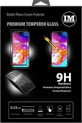 Zdjęcie produktu dla cofi1453® Szkło ochronne 5D kompatybilne z Samsung Galaxy A70 (A705F) Zakrzywiona folia pancerna W pełni samoprzylepna i osłona