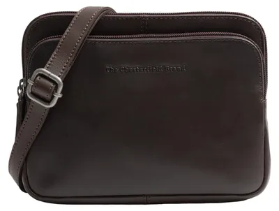Produktbild von The Chesterfield Brand Leder Umhängetasche Caia Shoulder Bag Brown dunkelbraun