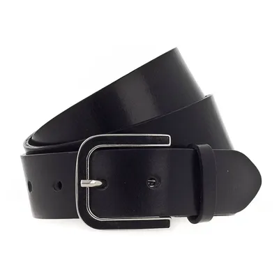 Produktbild von Vanzetti Leder Gürtel 35mm Leather Belt W105 Black schwarz