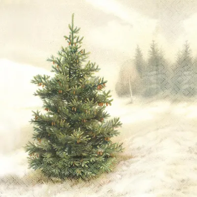Image de Serviette en papier Sapin