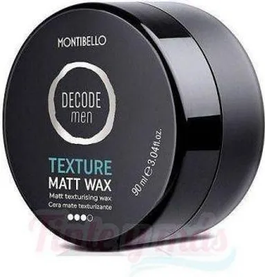 Produktbild von Montibello Decode Texture Men- Matt Wax - Cera Mate Texturizante 90 Ml