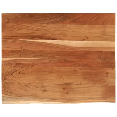 Immagine prodotto di vidaXL Piano scrivania 90x80x3,8 cm in legno massiccio di acacia bordo albero