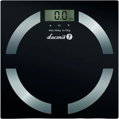 Produktbild von Elektronische Badezimmerwaage Bs-11 B bis 180 kg mit Impedanzanalyse Lucznik