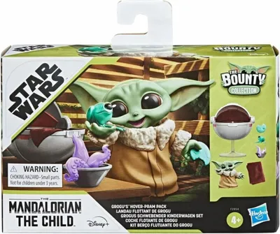 Immagine prodotto di Hasbro Star Wars The Bounty Collection Mandalorian Il bambino Grog's Hover-Pram