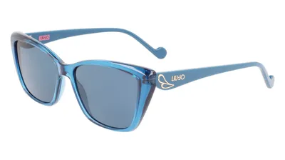 Produktbild von LIU JO LJ3608S 400 BLUE 53/14/140 GIRL Sonnenbrillen