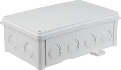 Produktbild von Aufputz-Installationsdose 180x110x61 mm, IP54, weiß, N110x180S