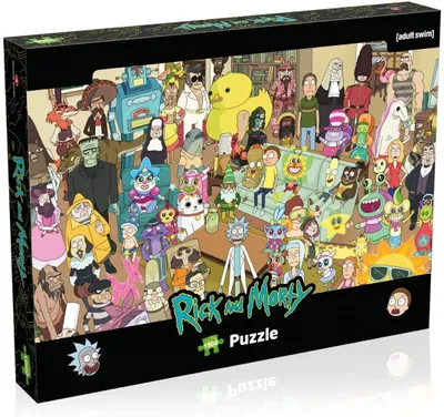 Produktbild von Rick a Morty - Puzzle - Priatelia (1000 dielikov)