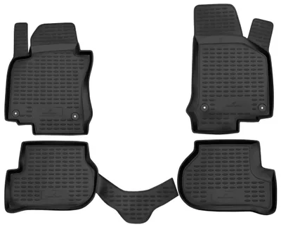 Produktbild von WALSER XTR Gummi Fussmatten Auto für VW Golf 5 2003-2009, Golf 5 Variant 2007-2009, 5-Türer, 100% passgenaue Auto Fußmatten, robuste Universal Fußmatte Auto, Gummimatten Auto