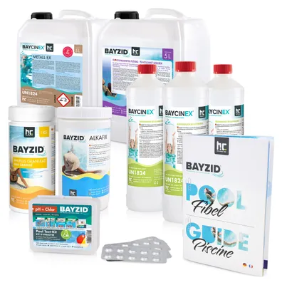 Produktbild von 1xBAYZID® Anti Trübungs-Set für Pools mit Brunnenwasser