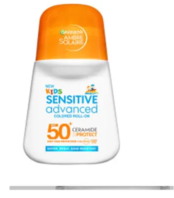 Image de Garnier Enfants Sensitive Advanced Roll-On SPF50+ 50 ml