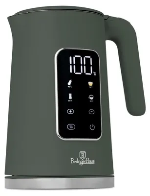 Obrázek produktu pro Digitální konvice 1,7 l, zelená matná, Berlinger Haus BH 9746