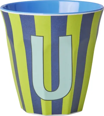 Produktbild von Melamin Becher Buchstabe - U