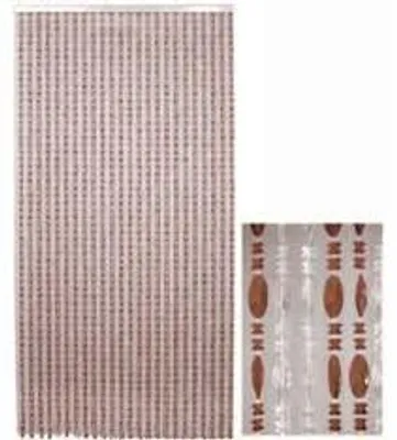 Productafbeelding van Tenda Corallo, bruin-glazig - 96 draden, afmetingen 120x230h cm.
