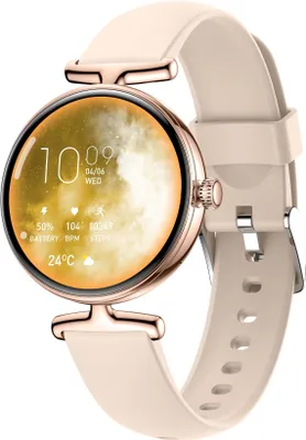 Produktbild von INF Multifunktionale Smartwatch mit AMOLED Display und Gesundheitsüberwachung Roségold