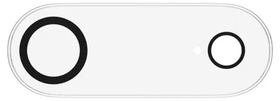 Produktbild von Hama Kamera-Schutzglas Cam Protect für Apple iPhone 17 Air, Transparent/Schwarz