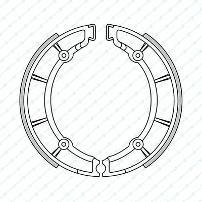 Productafbeelding van Newfren remblok, standaardmodel, type GF0177