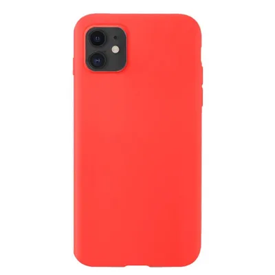 Produktbild von starfix Silicon Cover S-Case für Apple iPhone 11 rot