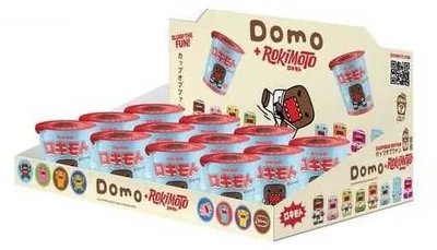 Zdjęcie produktu dla Domo + Rokimoto Figurki w pudełkach-niespodziankach, 5 cm, ekspozytor (12 szt.)