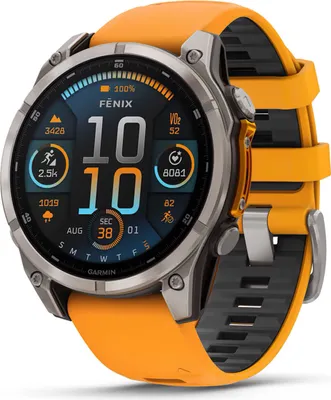 Produktbild von Garmin fēnix® 8 – 47 mm Amoled Sapphire – GPS-Multisport