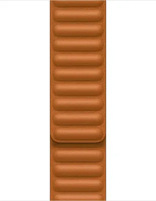 Produktbild von Apple Watch 41mm Golden Brown Leather Link M/L Neu