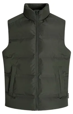Produktbild von Jack & Jones 12279427_1647_XXL, Puffer, Uni, Erwachsener, Reißverschluss, Polyester, Grün