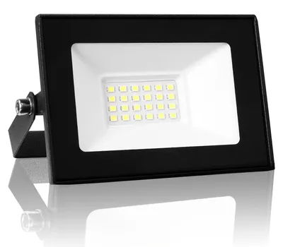 Produktbild von LED-Flutlichtstrahler - 20 W - Für Außenbereiche - IP66 - 2er-Pack - 3000 K - 220–240 V