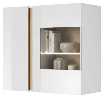 Produktbild von Kava - Hängeschrank, 96x83h cm Weiß, 2 Regale