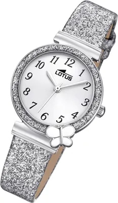 Produktbild von LOTUS Damen Uhr Junior Fashion 18584/2 Leder Armbanduhr Analog silber UL18584/2