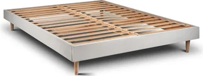 Produktbild von Lattenrost – Samtstoff – Bausatz zur Selbstmontage - 150x190 cm