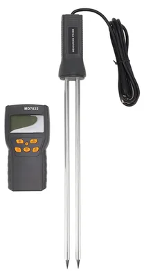Obrázok produktu pre Merač vlhkosti zŕn - merač vlhkosti potravín - automatická kompenzácia teploty - prenosný - jasný LCD displej - presné merania - vhodný...