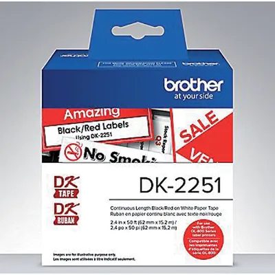 Immagine prodotto di Nastro di carta termica continua Brother DK-22251