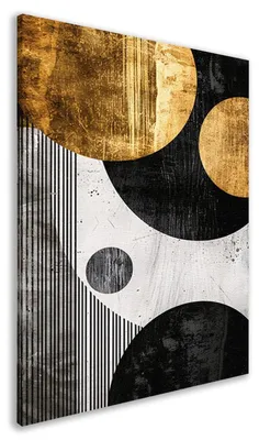 Obrázok produktu pre Abstraktná nástenná dekorácia, plátno, 40x60 cm