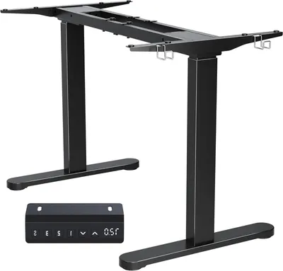 Productafbeelding van Zit Sta Bureau - Elektrisch Verstelbaar Bureau - In Hoogte Verstelbaar - Ergonomisch Bureauframe
