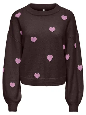 Produktbild von Only ONLRICA LS DETAIL O-NECK CC KNT Coffee Bea M