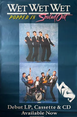 Zdjęcie produktu dla Wet Wet Wet - Popped In Souled Out, 1987 - Plakat - 102x135 cm