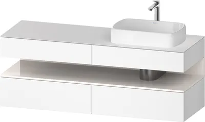 Produktbild von DURAVIT QA4778022180010 QTG KWTU WH Ek. 1600x550x600 Wß Mt. H