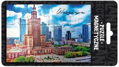 Produktbild von Magnes puzzle Warszawa ILP-MAG-PUZZ-WAR-02